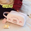 The Japanese-style simple and sweet Sanrio cosmetic bag has a high level of appearance. The polka dots are cute and cartoonish. It's versatile and easy to carry together as a storage bag Specification image